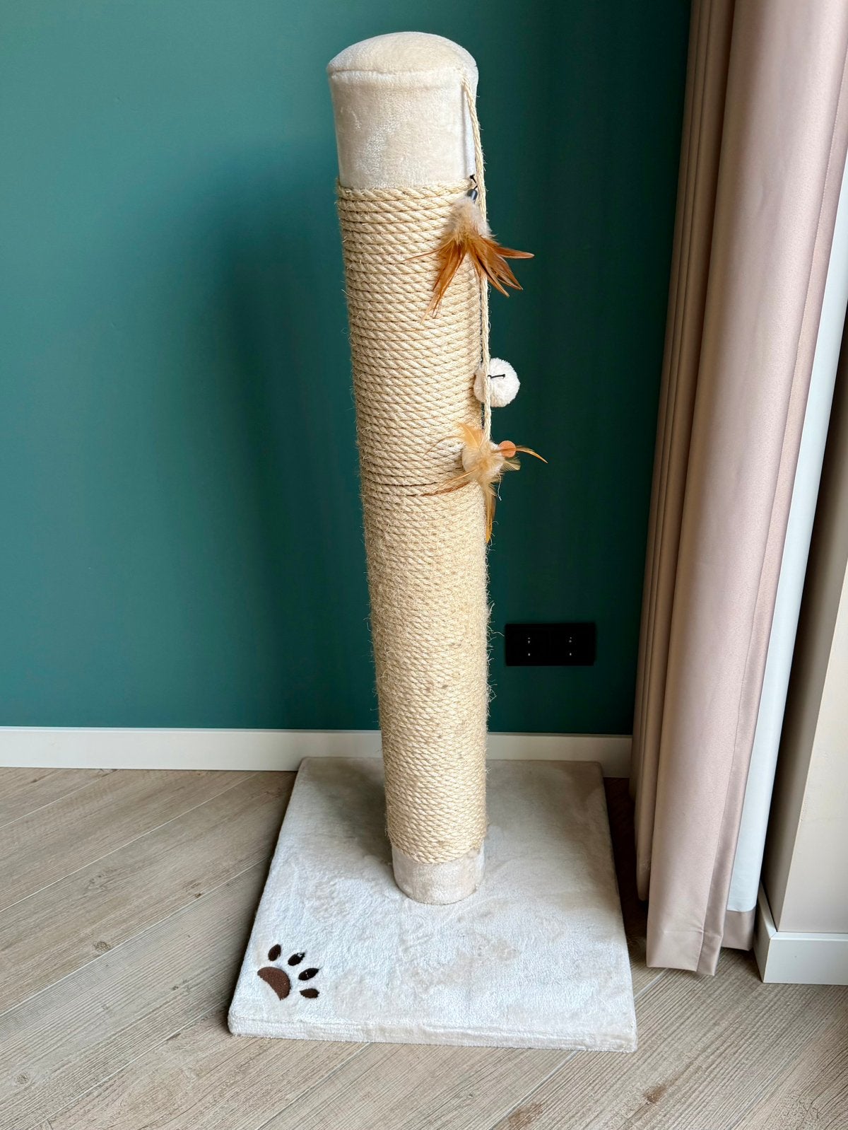 XXL Krabpaal 120 cm – Zeer stevig - Voor grote katten, Ophalen, Gebruikt, Krabpaal