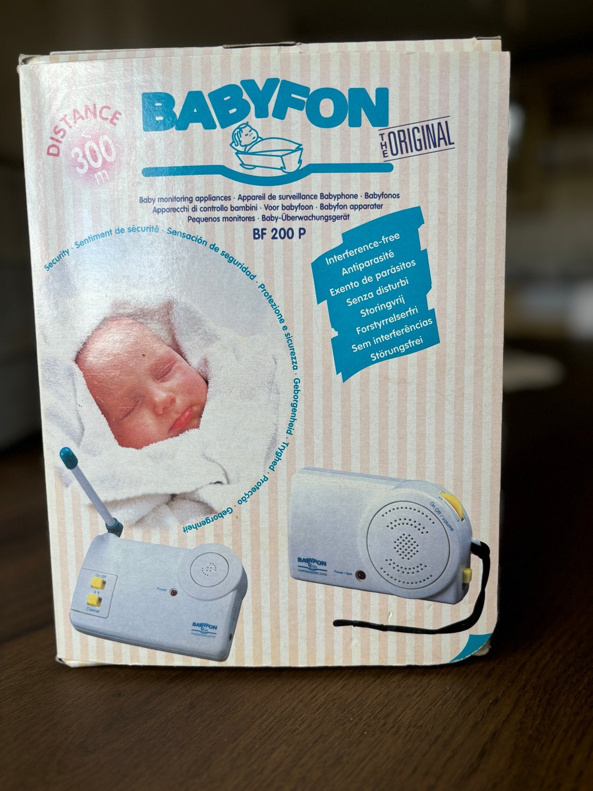 Babyfon BF 200 P - Originele Babyfoon met 300m bereik, Ophalen of Verzenden, Gebruikt, 250 meter of meer