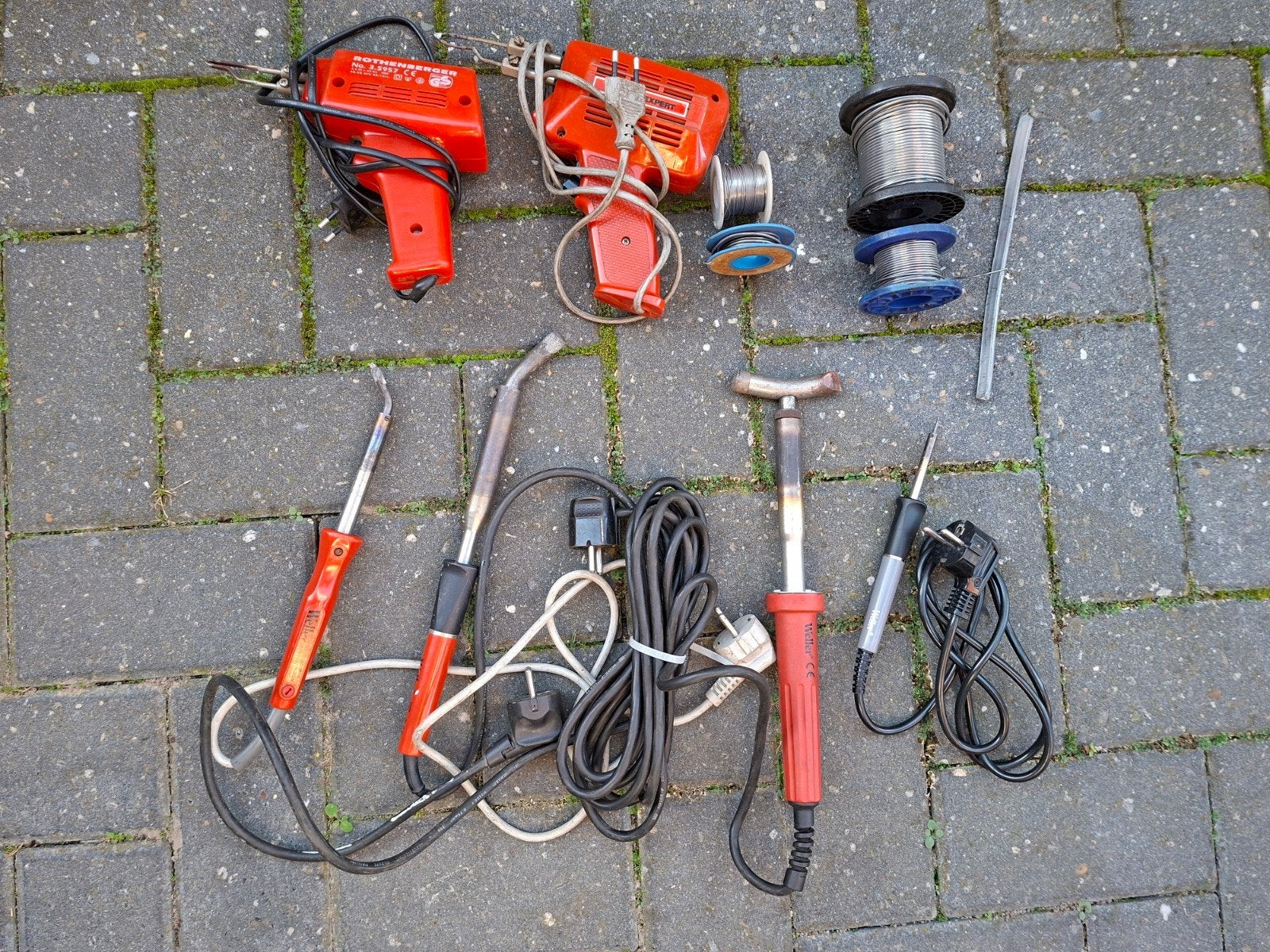 Diverse soldeerbouten en soldeerapparatuur, Ophalen of Verzenden, Gebruikt, Overige typen