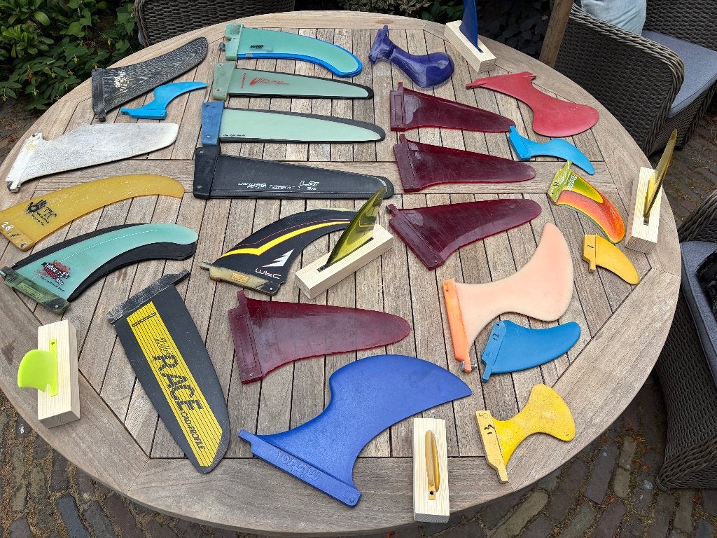 Powerbox, Tuttle, US-box wave/sup/freeride/freerace vinnen, Watersport en Boten, Windsurfen, Gebruikt, Overige typen, Met vin(nen)