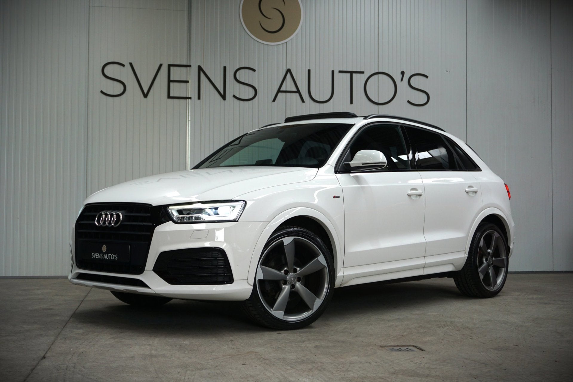 Audi Q3 1.4 TFSI S-Line Black Pack|Panodak|Keyless|LED|Cruis, Auto's, Gebruikt, Zwart, 4 cilinders, 150 pk