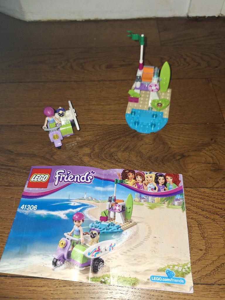 Lego Friends 41306 Mia's strandscooter, Compleet, Lego, Friends, Ophalen of Verzenden