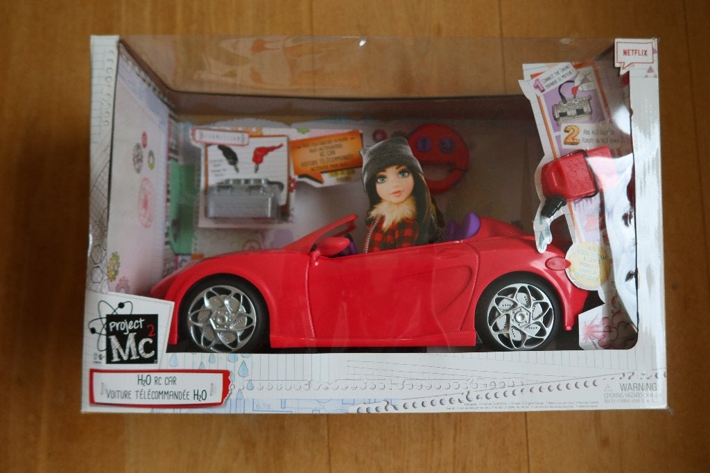 NIEUWE op afstand bestuurbare Barbie auto Netflix ProjectMC2, Ophalen of Verzenden, Nieuw, Afstandsbediening