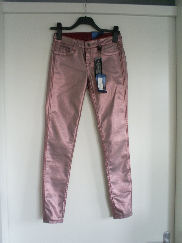 NIEUW __ omkeerbare BLEULAB wax broek mt. 24 __waarde 265,00, Overige kleuren, Nieuw, Ophalen of Verzenden, Bleulab