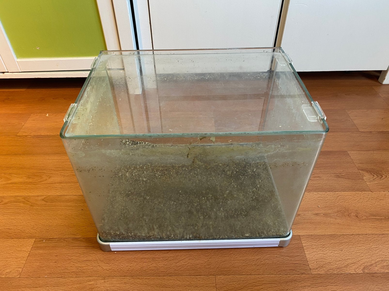 Aquarium met deksel ~30L, Dieren en Toebehoren, Vissen | Aquaria en Toebehoren, Ophalen, Gebruikt, Leeg aquarium