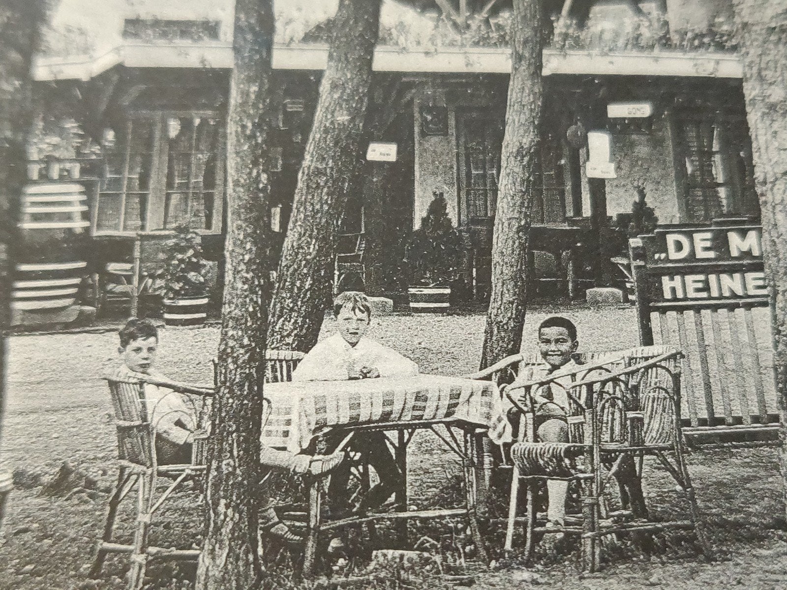 C174 Vierhouten 1936, Verzamelen, Ansichtkaarten | Nederland, 1920 tot 1940, Ophalen of Verzenden