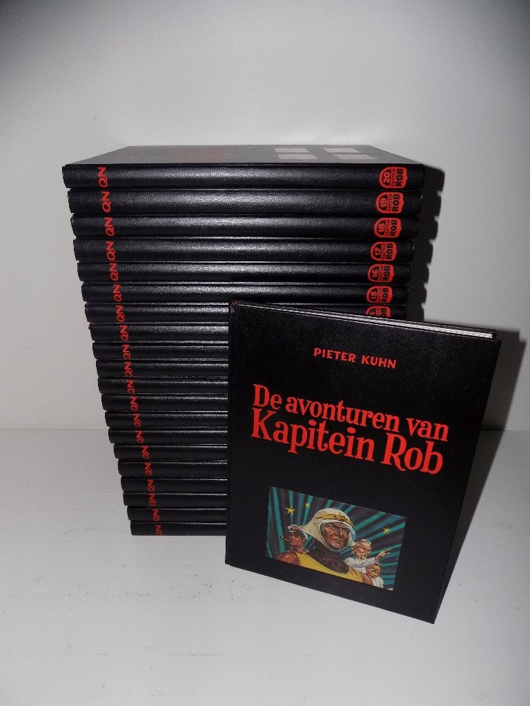 Kapitein Rob ~ Complete serie Integrale HC's 1 t/m 21 [kunst, Eén stripboek, Ophalen of Verzenden, Zo goed als nieuw, Pieter Kuhn