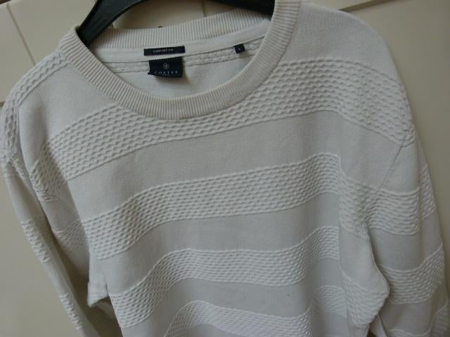 Witte trui COSTES MEN comfort fit maat L, Kleding | Heren, Maat 52/54 (L), Wit, Ophalen of Verzenden, Zo goed als nieuw