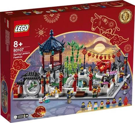 Lego 80107 Chinese New Year Lantern Festival, Kinderen en Baby's, Speelgoed | Duplo en Lego, Ophalen of Verzenden, Zo goed als nieuw