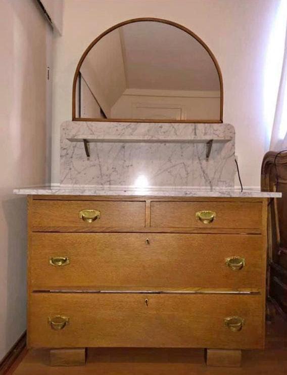 Antieke commode, Ophalen