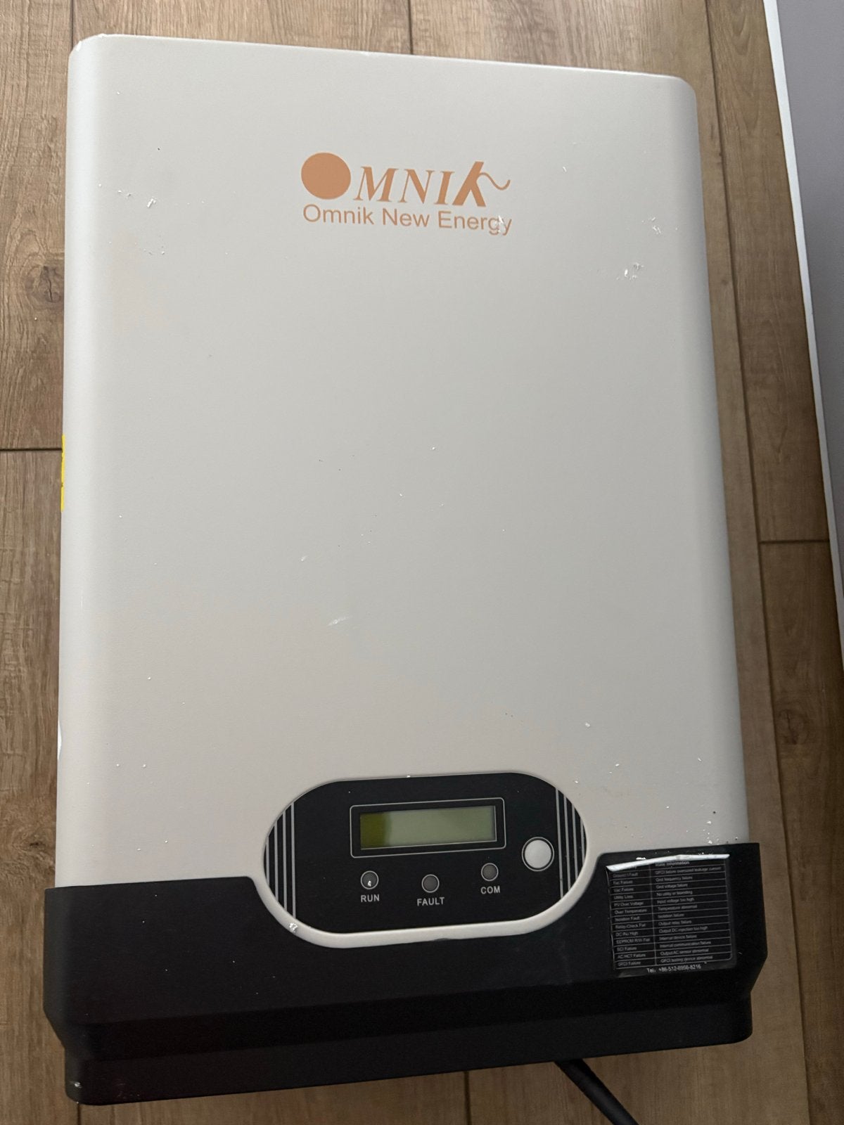 Omniksol 4ktl omvormer voor zonnepanelen, Ophalen of Verzenden, Gebruikt, Overige typen