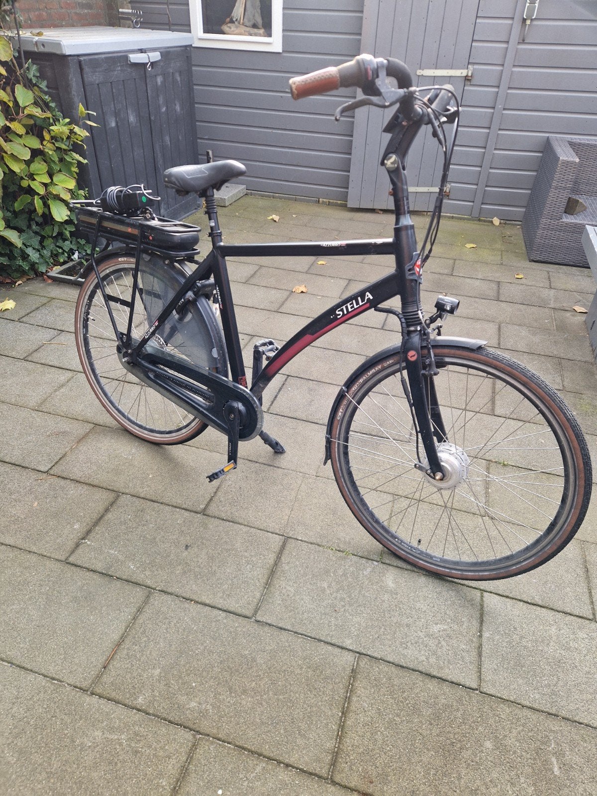 Stella Azzurro nero ebike, Fietsen en Brommers, 51 tot 55 cm, Ophalen of Verzenden, Gebruikt, 30 tot 50 km per accu