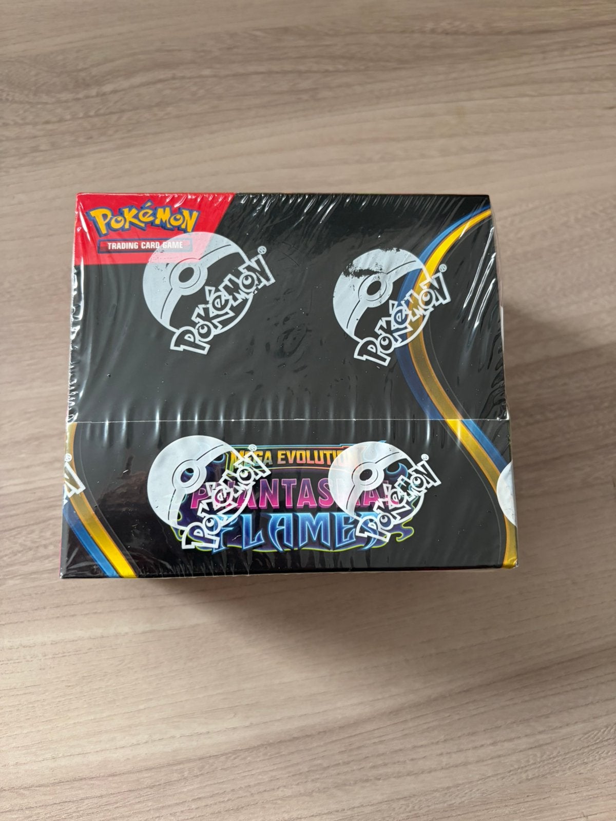 Pokémon TCG Mega Evolution Phantasmal Flames Booster Box, Ophalen of Verzenden, Zo goed als nieuw, Boosterbox