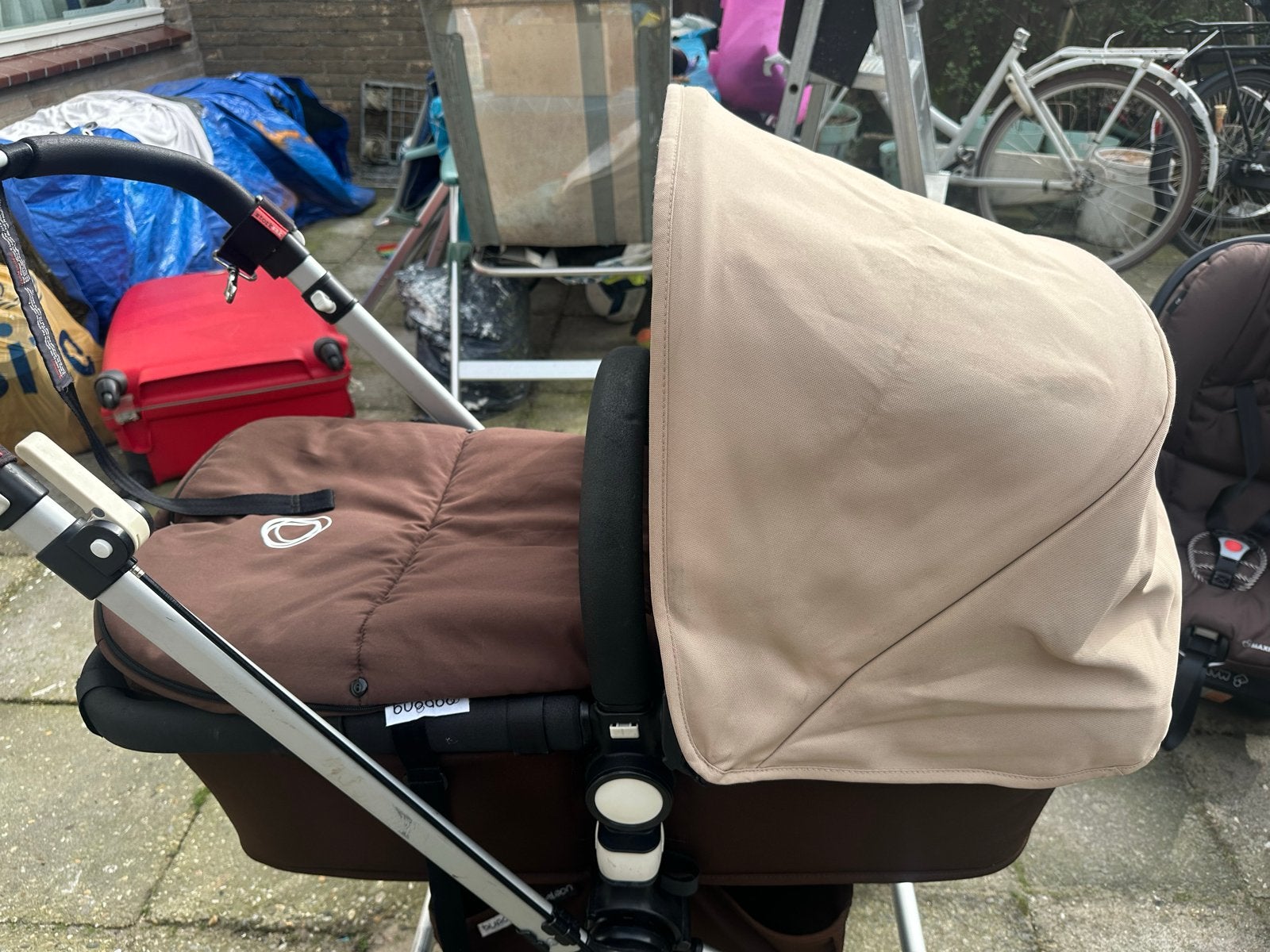Bugaboo Cameleon kinderwagen met reiswieg en accessoires, Ophalen, Bugaboo, Zo goed als nieuw, Combiwagen