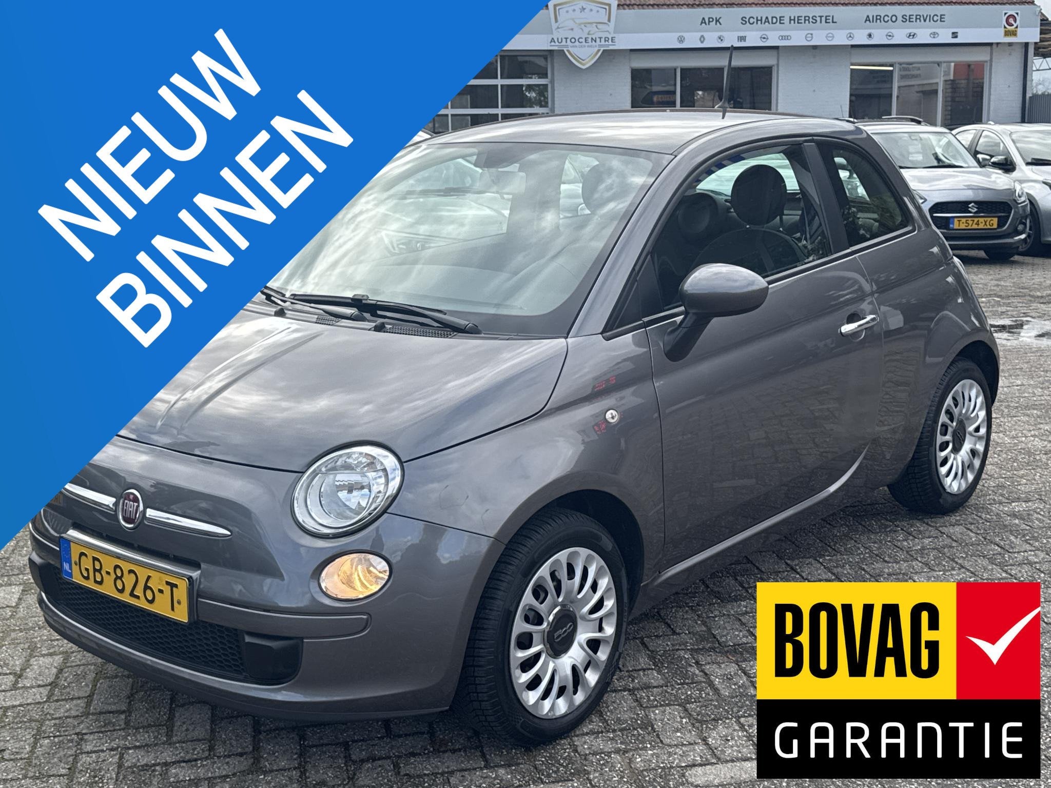 Fiat 500 1.0 TwinAir Pop, Voorwielaandrijving, 12 maanden, Stof, Gebruikt