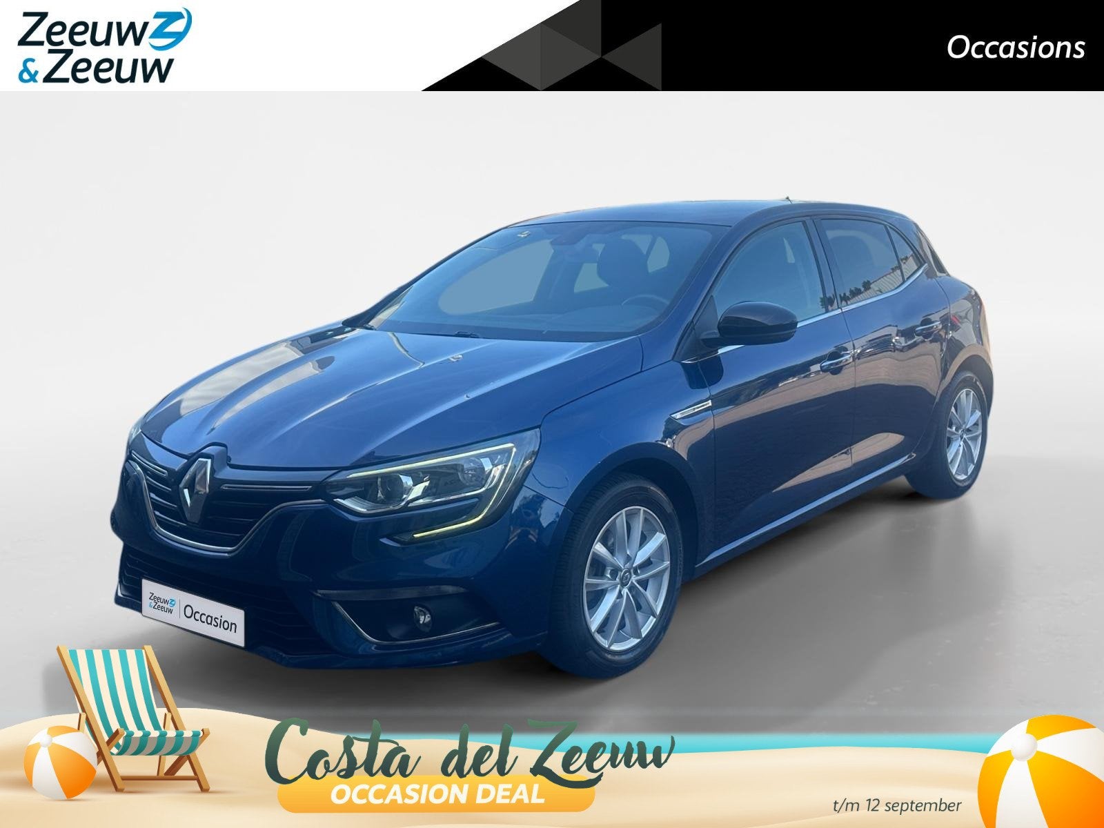 Renault Mégane 1.2 TCe Limited | Climate | Cruise | Apple c, Voorwielaandrijving, 12 maanden, Gebruikt, Euro 6