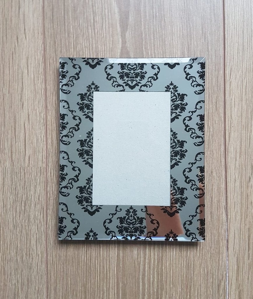 Spiegel fotolijst, Zilver, Met glas, Verzenden, Nieuw