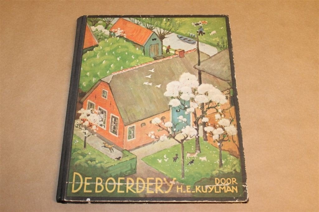 De Boerderij — Compleet Verkade Album, Antiek 1936, Ophalen of Verzenden, Gelezen