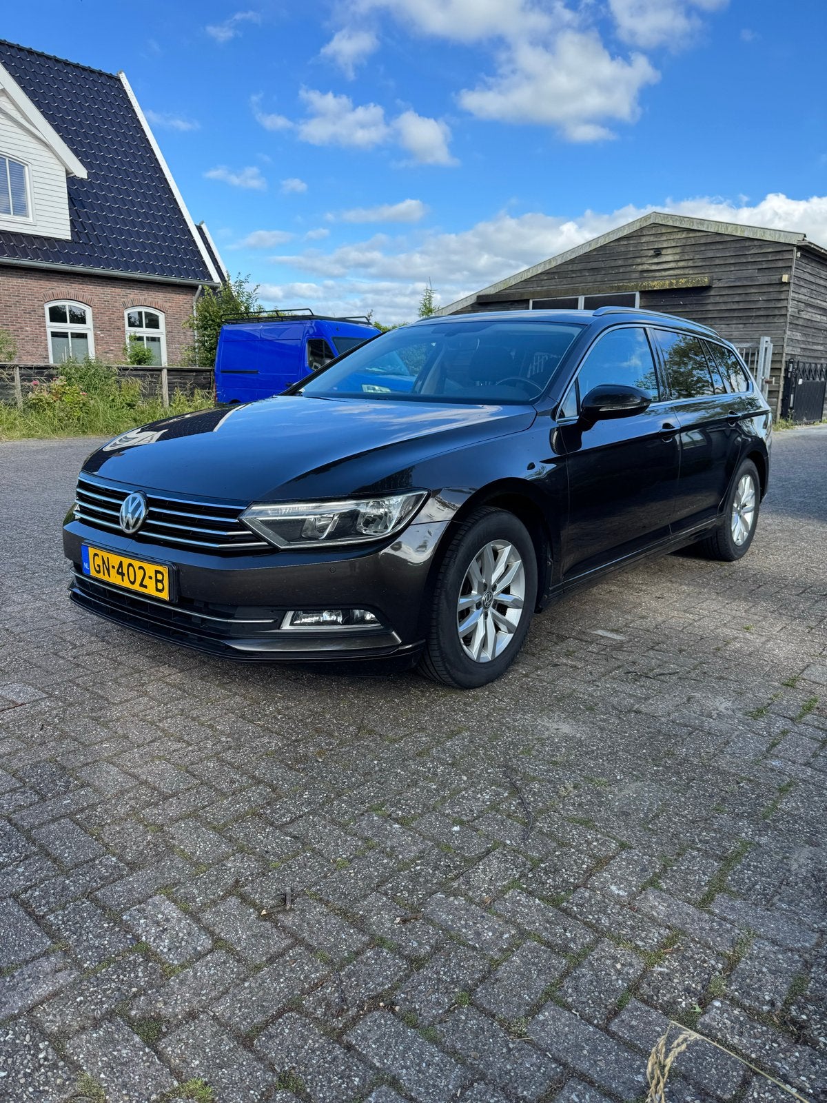 Volkswagen Passat 1.6 TDI 88KW BMT Variant 2015 Bruin, Auto's, Volkswagen, 4 cilinders, Bruin, Origineel Nederlands, Stationwagon