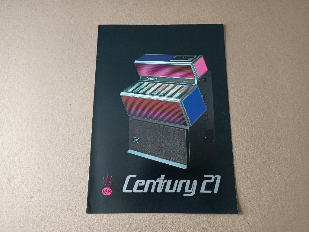 Folder: NSM Century 21 (1973) jukebox, Verzenden, Gebruikt, 1950 tot 1960, Seeburg