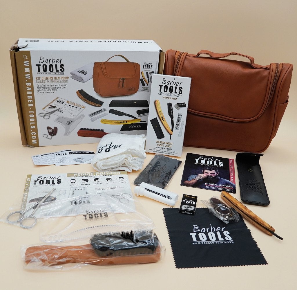 Barber Tools baardverzorgingsset, ., Overige typen, Ophalen of Verzenden, Zo goed als nieuw