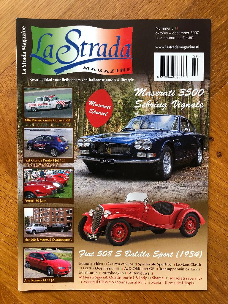 La Strada Magazine nr. 3 2007, Boeken, Hans Ouweneel, Nieuw, Ophalen of Verzenden, Overige merken