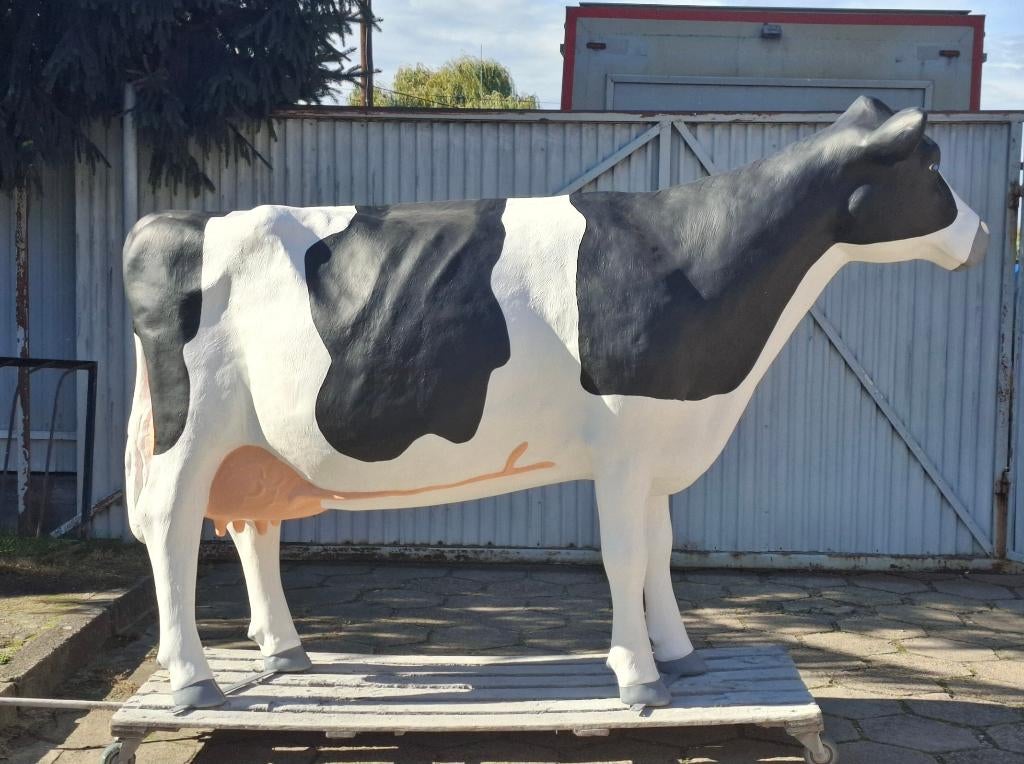 polyester kunstkoe, met of zonder horens, Ophalen of Verzenden, Nieuw, Kunststof, Overige typen