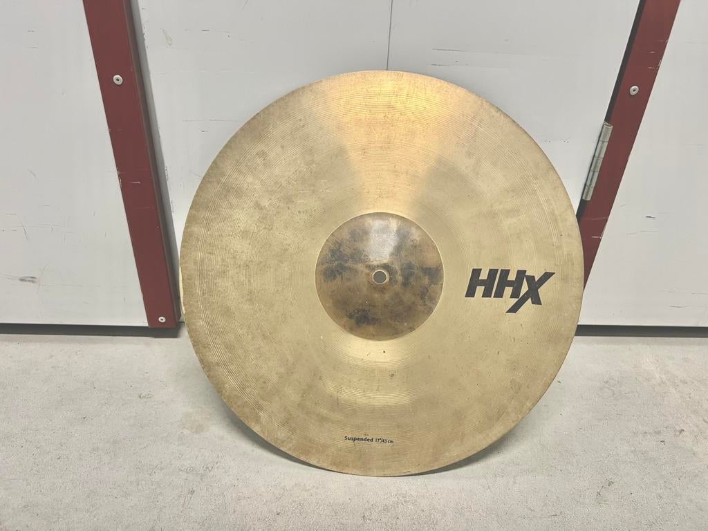 Sabian HHX suspended crash 17, Ophalen of Verzenden, Zo goed als nieuw, Drums of Percussie
