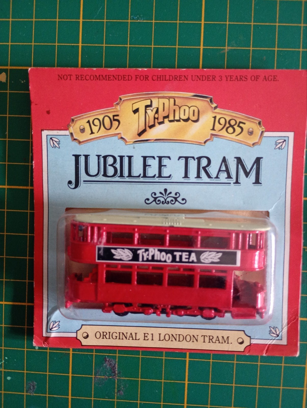 Matchbox Lesney TyPhoo Jubilee Tram Schaalmodel, Ophalen of Verzenden, Zo goed als nieuw, Tram, Schaalmodel