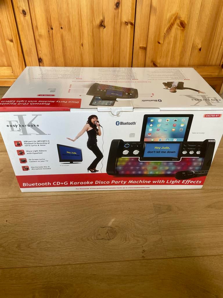 Easy karaoke Karaokeset, Ophalen of Verzenden, Nieuw, Complete set