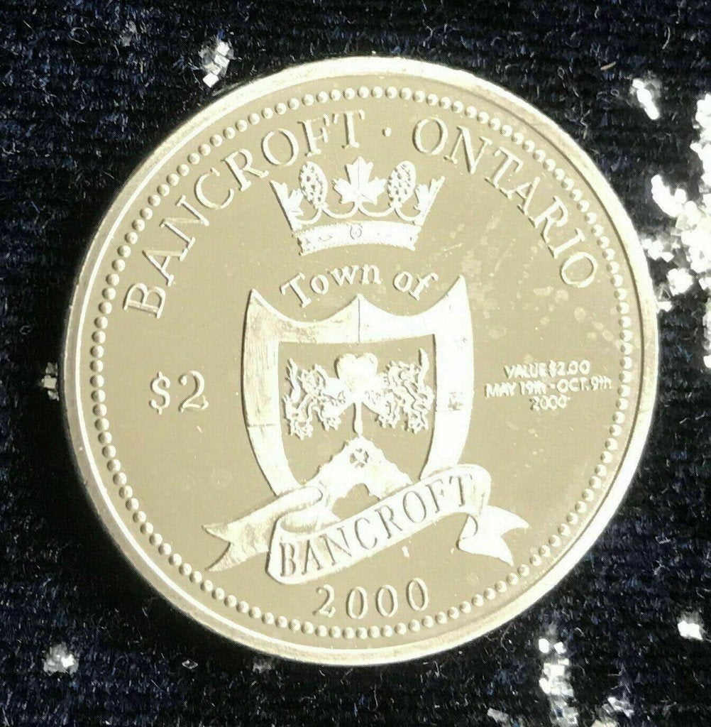 Canada - Ontario - Bancroft - Trade 2 Dollar - 2000 - Circ^, Postzegels en Munten, Verzenden, Noord-Amerika, Losse munt
