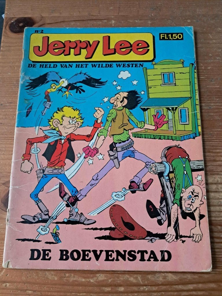 Jerry lee, Boeken, Eén stripboek, Ophalen, Gelezen