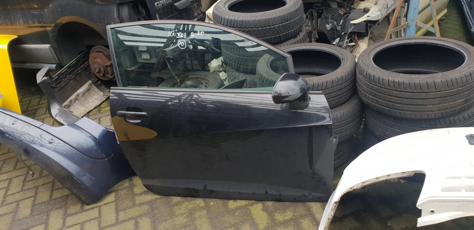 SEAT IBIZA PORTIER RECHTS BJ 2010, Gebruikt, -, Deur, -