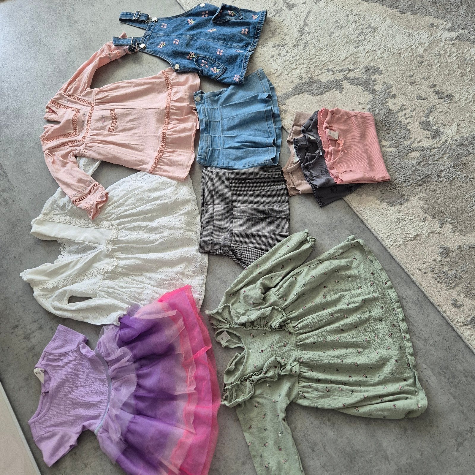 Leuke kleding set voor meisjes, maat 92-98, Ophalen of Verzenden, Zo goed als nieuw, Maat 92