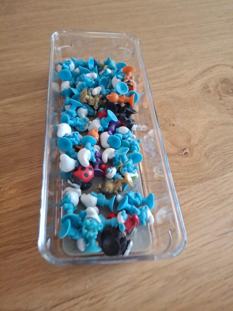 Plaksmurfjes, Verzamelen, Smurfen, Ophalen of Verzenden, Zo goed als nieuw, Verschillende Smurfen