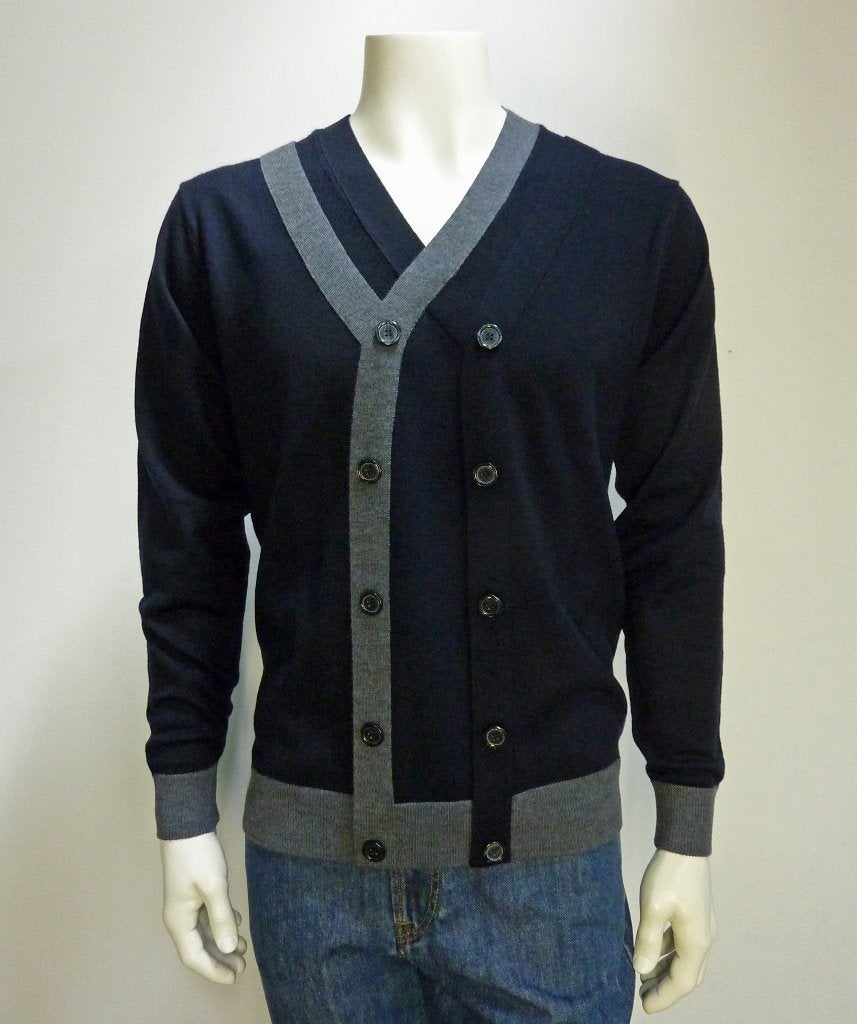 DANIELE ALESSANDRINI vest 52 donkerblauw NIEUW+LABEL, Maat 52/54 (L), DANIELE ALESSANDRINI, Nieuw, Verzenden