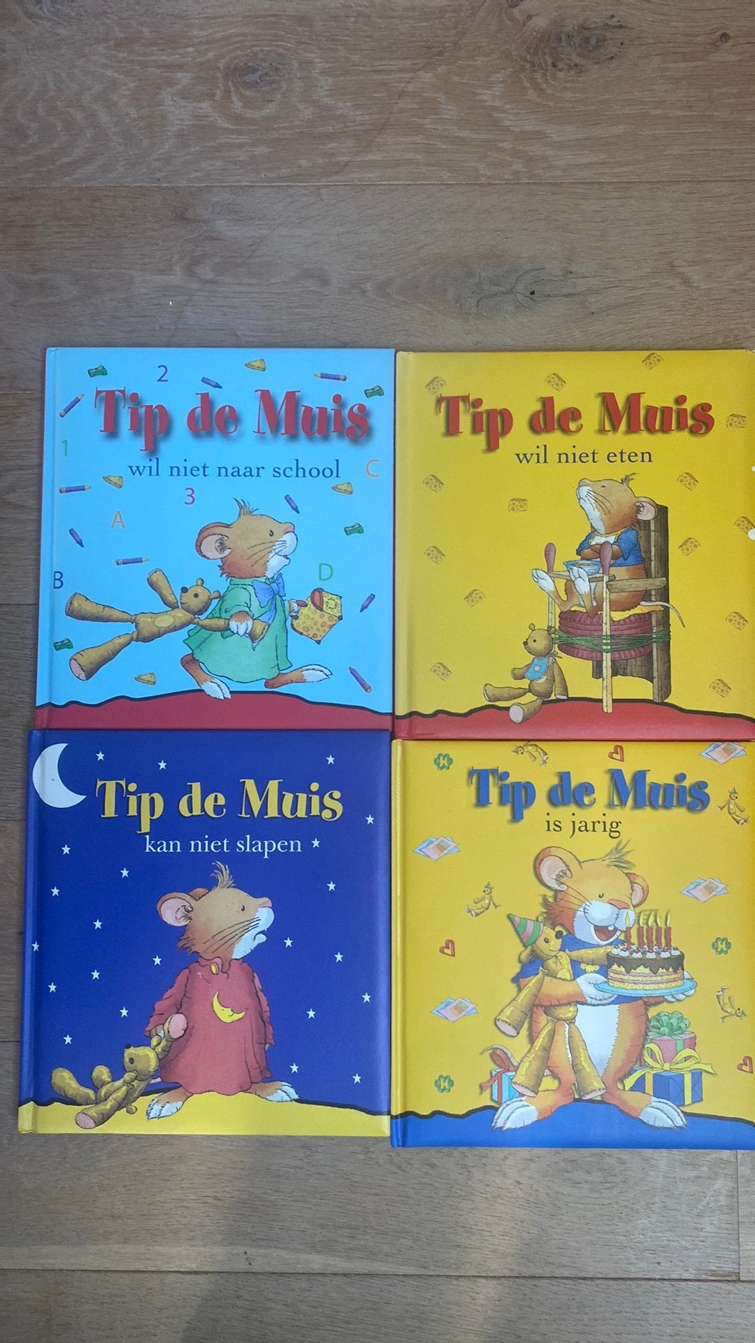 Tip de Muis 4 boeken, Ophalen, Zo goed als nieuw, 3 tot 4 jaar