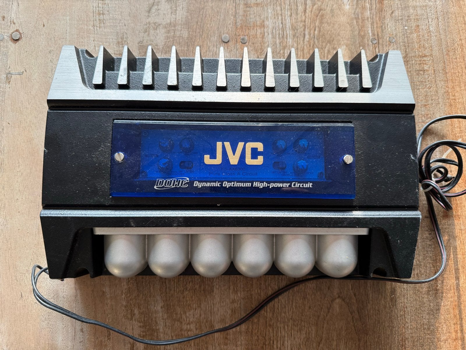 JVC KS-AX6300 Auto Versterker - Krachtig Geluid, Ophalen, JVC, 120 watt of meer, Gebruikt