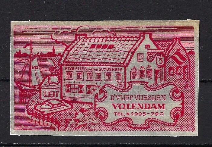170 Volendam 'D VIJFF VLIEGHEN, Ophalen of Verzenden, Nederland