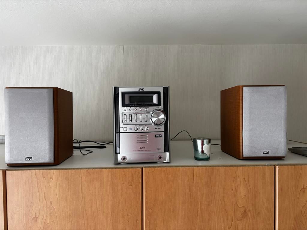 JVC Micro Component System UX-559 met speakers., Ophalen, Gebruikt, JVC, Microset