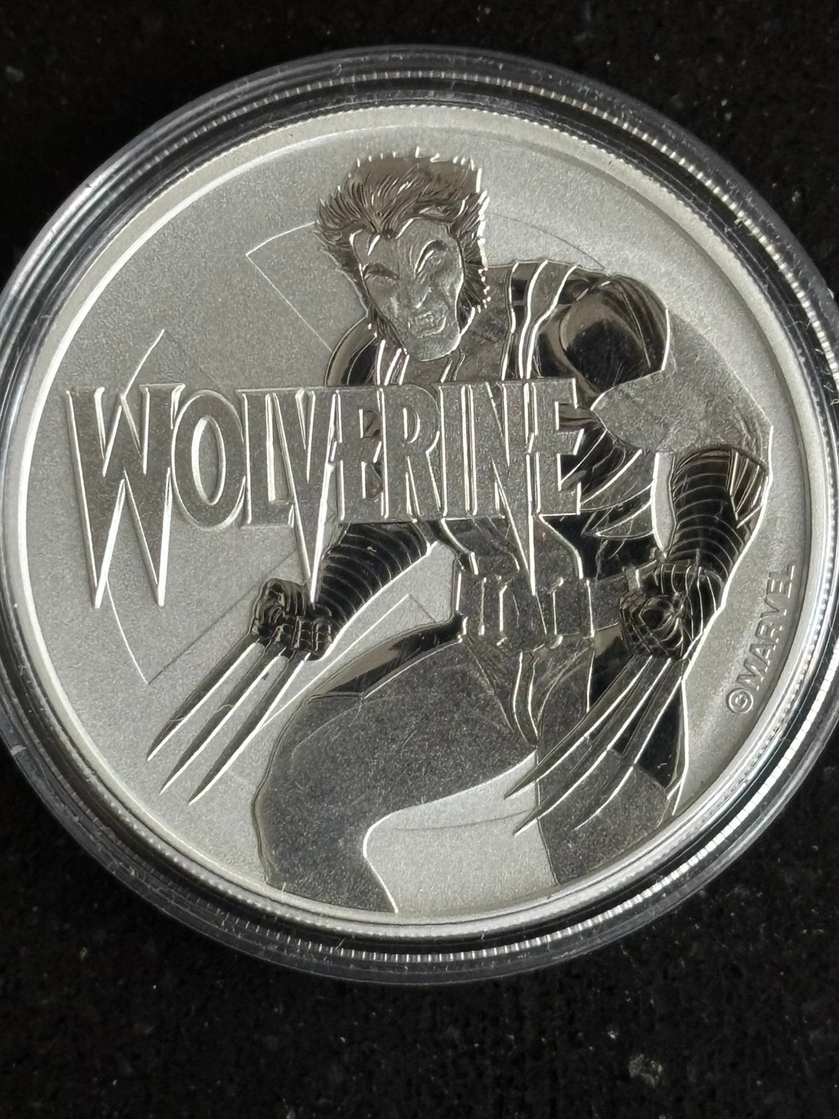 1oz Wolverine 2021 - marvel zilveren munt - LAATSTE, Ophalen of Verzenden