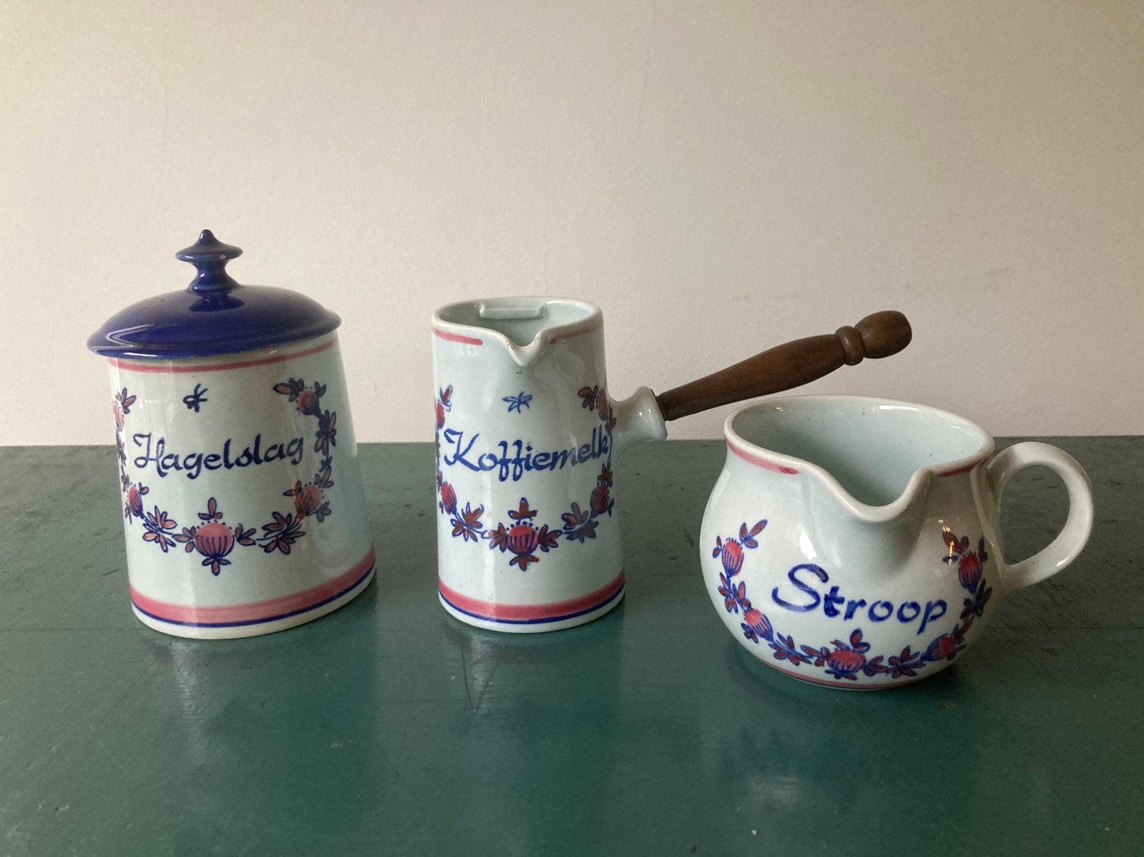 Zenith setje hagelslag koffiemelk stroop, Ophalen of Verzenden