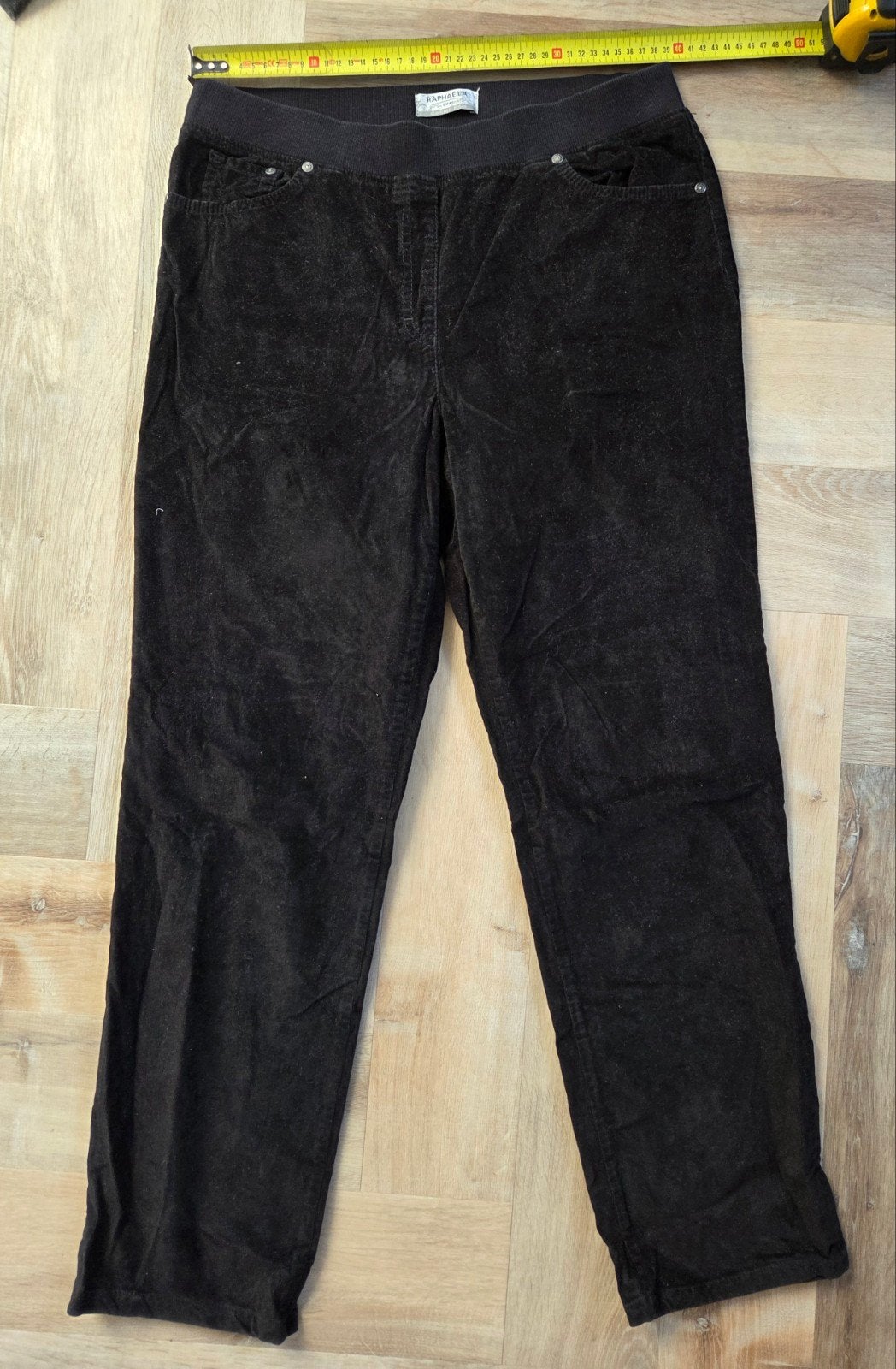 Raphaela By Brax Comfort Plus broek, Maat 38/40 (M), Raphaela By Brax, Zwart, Ophalen of Verzenden