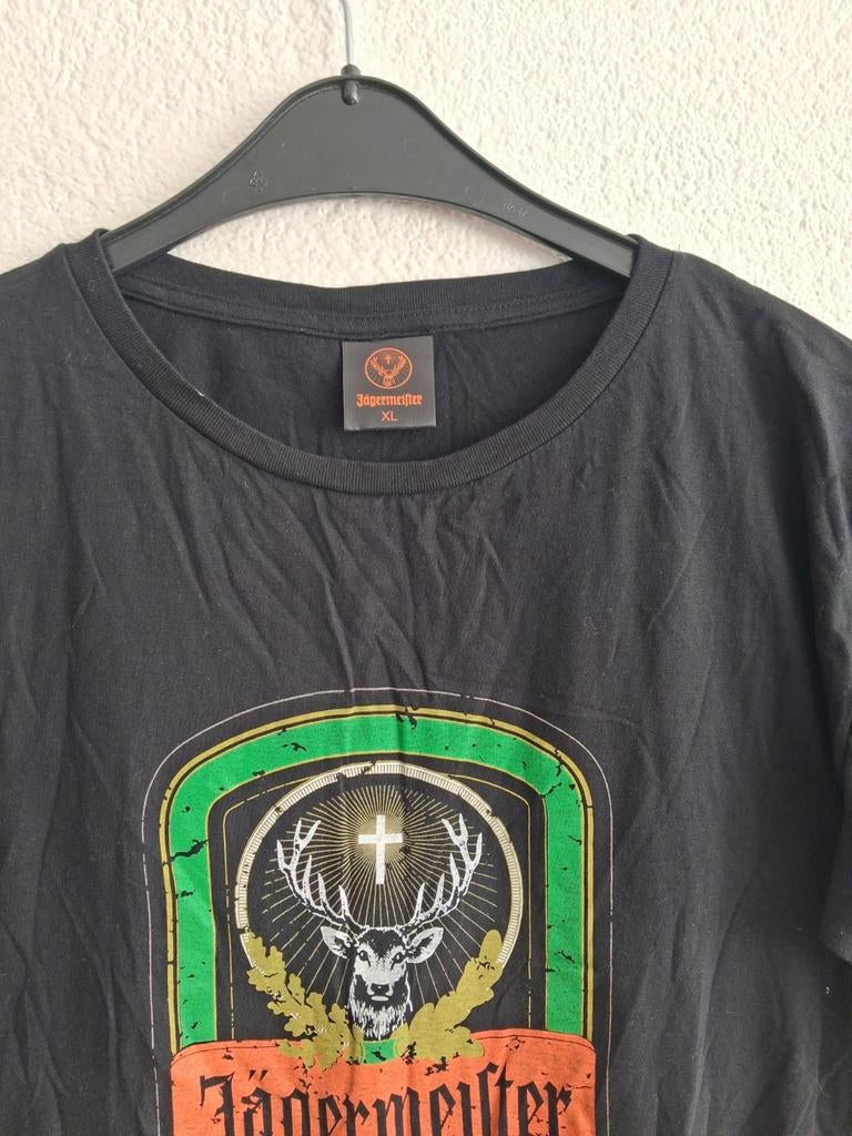 Jägermeister T-shirt Zwart XL, Kleding | Heren, Ophalen of Verzenden
