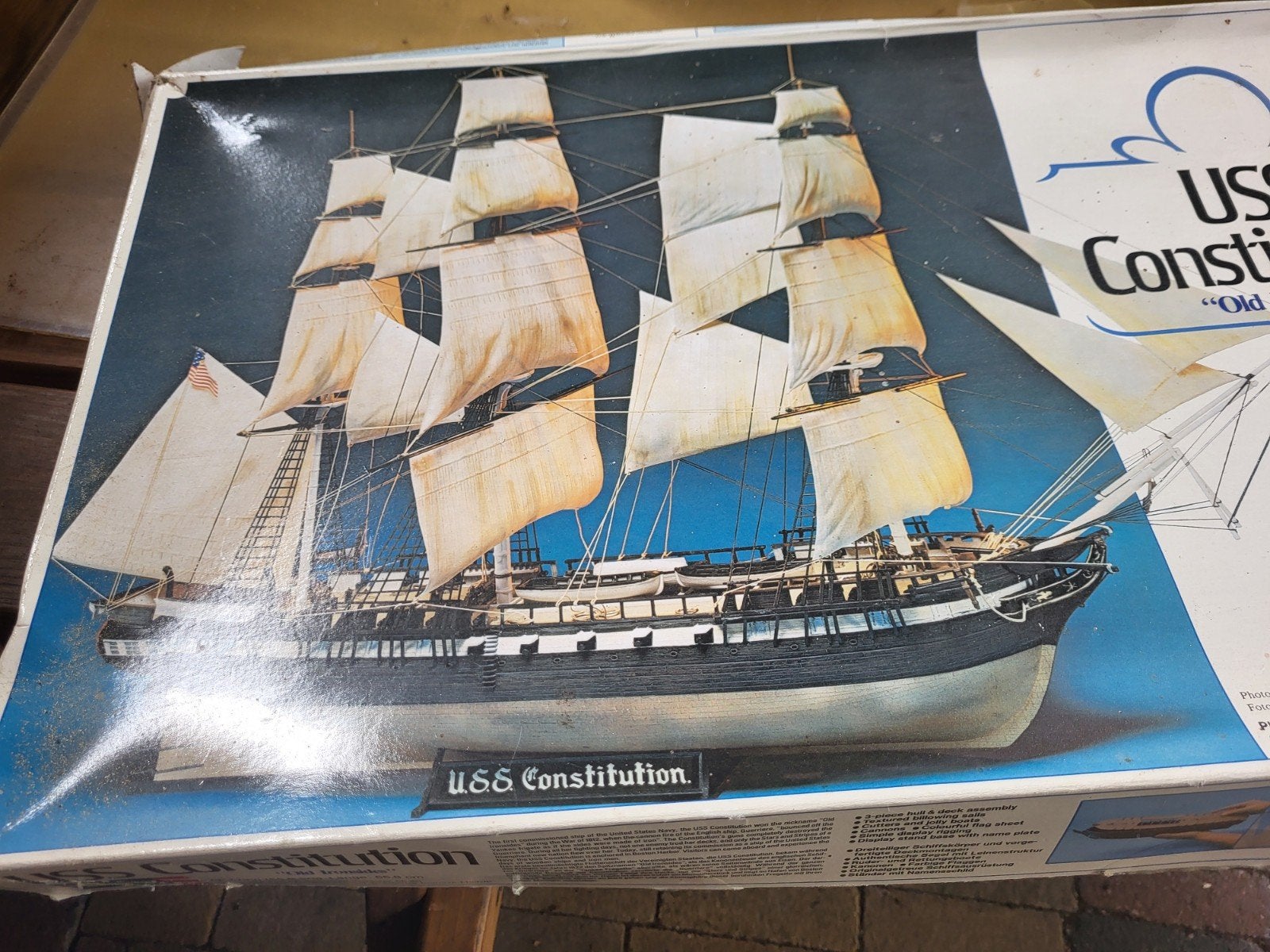 Revell USS Constitution Bouwdoos - Schaalmodel Schip, Ophalen of Verzenden