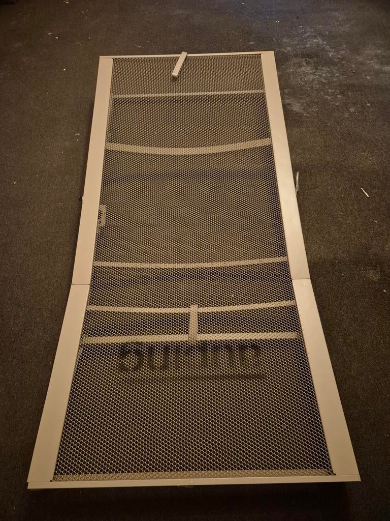 IJzeren bedbodem "Auping" met zgan matras (1 persoons), Ophalen, Zo goed als nieuw, Eenpersoons, 90 cm