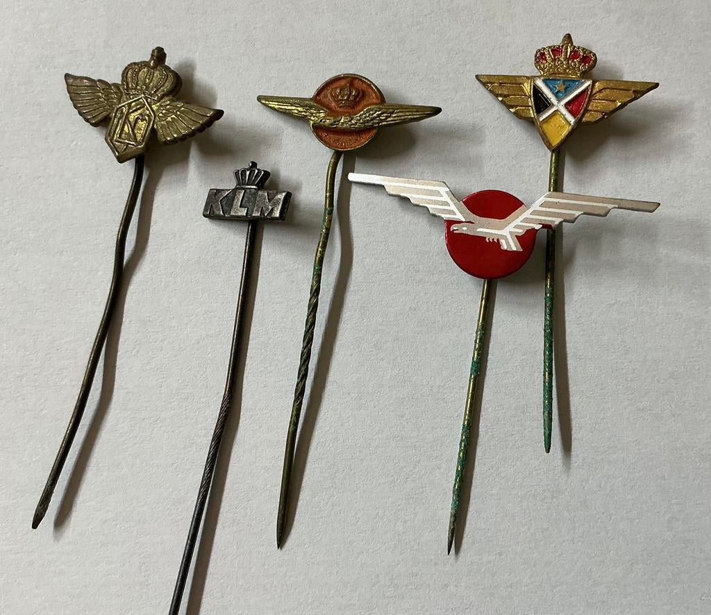 Oude speldjes luchtvaart en landmacht, Ophalen of Verzenden, Gebruikt, Patch, Badge of Embleem