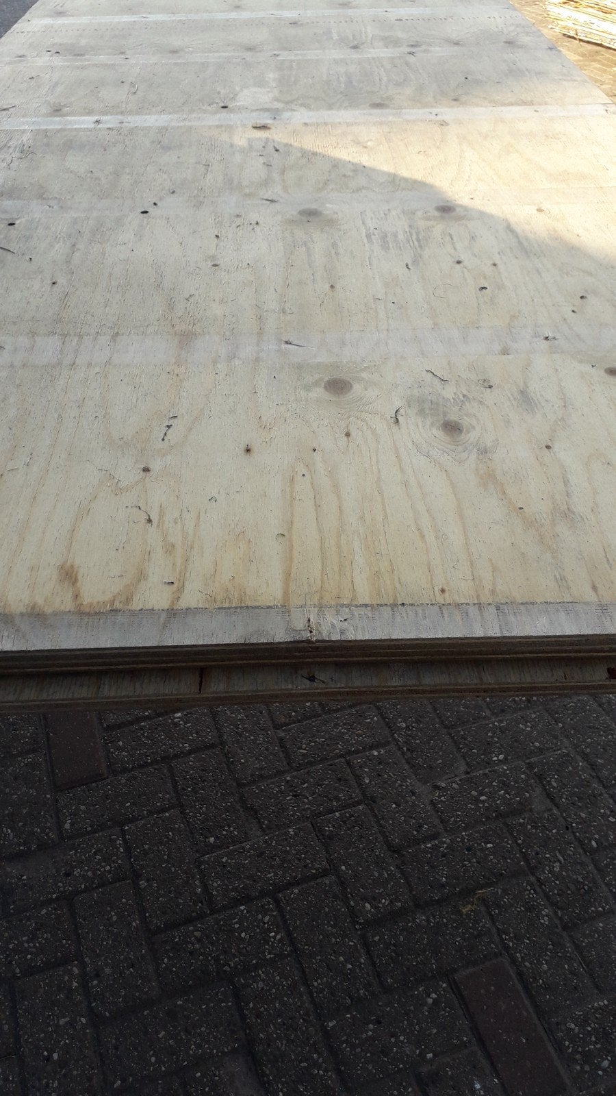 underlayment platen, Ophalen, Gebruikt, 250 cm of meer, Palen