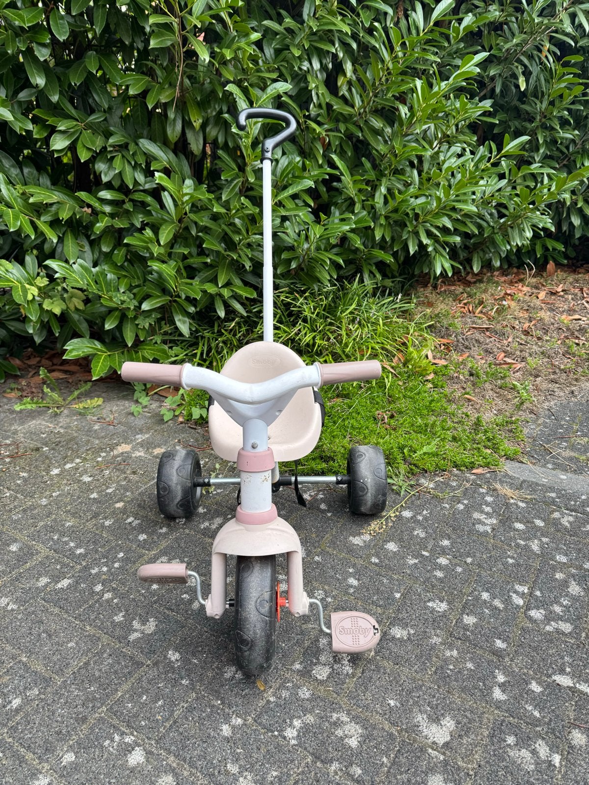 Smoby driewieler met duwstang, Ophalen, Gebruikt