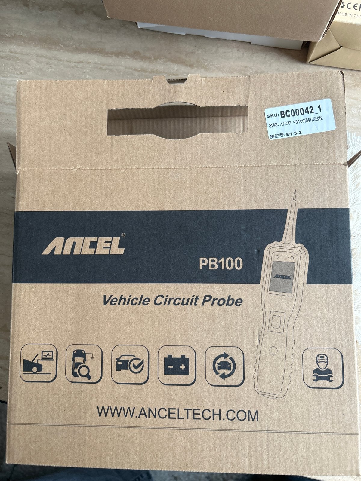 ANCEL PB100 Voertuig Circuit Tester - Nieuw in doos, Ophalen of Verzenden, Nieuw